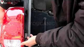 DIY Guide: Dodge Caravan 2008-2020 Tail Light Assembly Replacement - Step-by-Step Tutorial