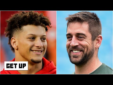 帕特里克-馬霍姆斯或阿倫-羅傑斯。哪位四分衛應該贏得本賽季的MVP？| 起床 (Patrick Mahomes or Aaron Rodgers: Which QB should win MVP this season? | Get Up)