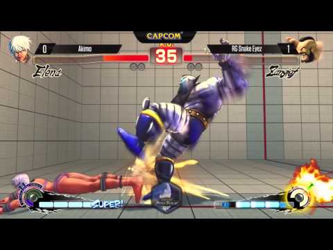 USFIV: Akimo vs RG Snake Eyez - CEO2014 - Capcom Pro Tour Top 16