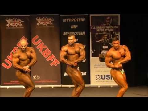 Final line up of 95kg plus posedown