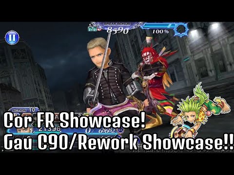 HIS OVERHEAD GOT REDUCED!! Cor FR Showcase & Gau Rework/C90 Showcase Reaction!! [DFFOO JP]