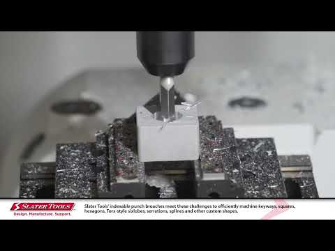 What is punch broaching?