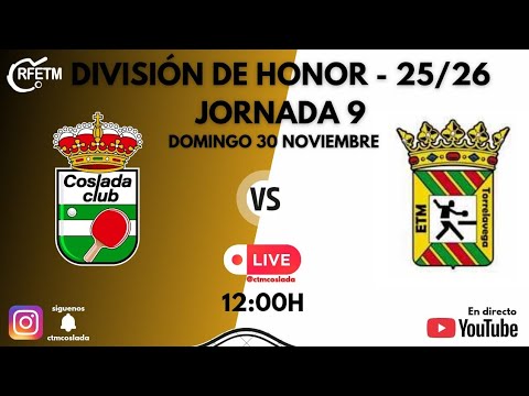 [25/26] DH - J9 | CTM Coslada VS ETM Torrelavega La Finca