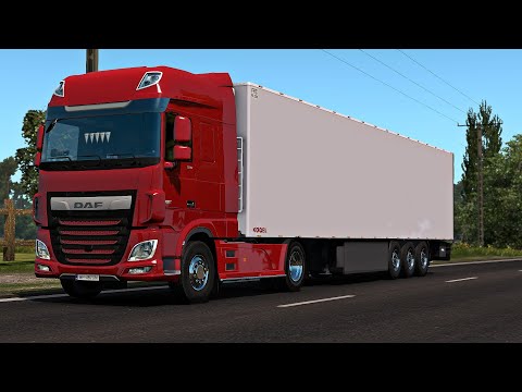 ETS2 1.39 - ProMods 2.51 - DAF XF 530 - Trip: Płock - Nowogard