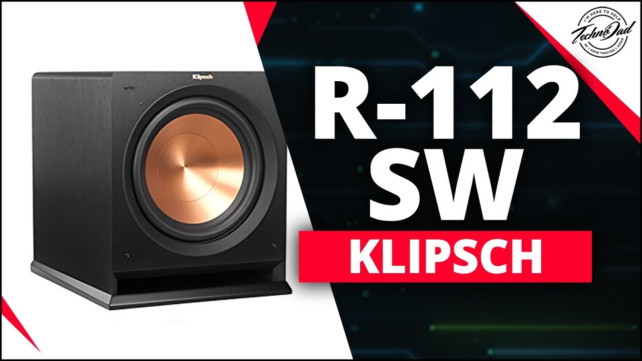 video Loa Klipsch R-112SW chính hãng 0