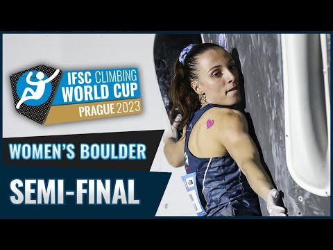Women's Boulder semi-final || Prague 2023
