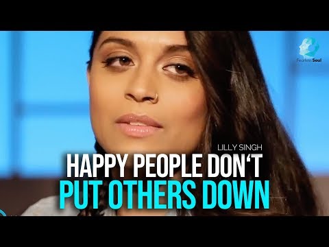 只有不開心才會讓別人失望--辛莉 (Only Unhappy Put Others Down - Lilly Singh)