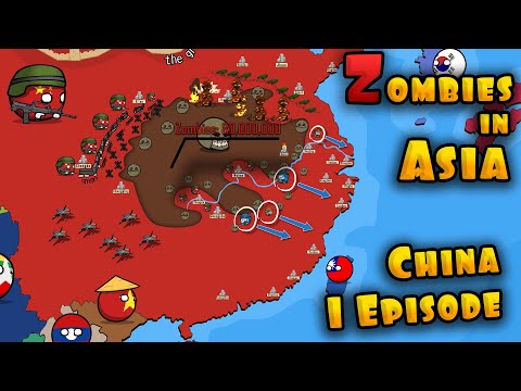 Zombies in Asia / China / Episodes 1 / Countryballs