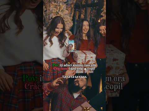 🎄 Îți aduci aminte cum era Crăciunul când erai copil? #trupacover #trupanunta #craciun