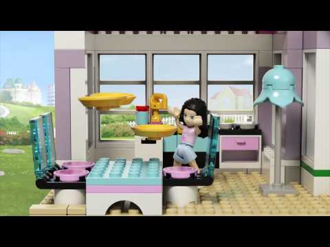 Vidéo LEGO Friends 41095 : La maison d'Emma