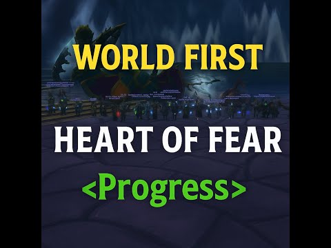 Heart of Fear World First   ＜Progress＞   Mists of Pandaria Classic  Ele Shaman POV