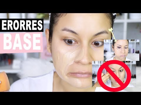 Base de maquillaje: errores que debemos evitar (principiantes)