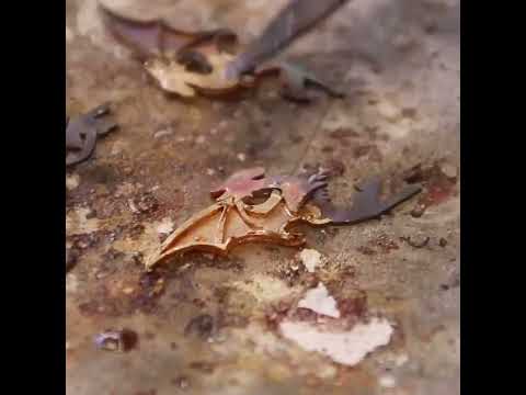 Make a twin dragon pendant - DIY dragon sword pendant#technology #foryou #viralvideo