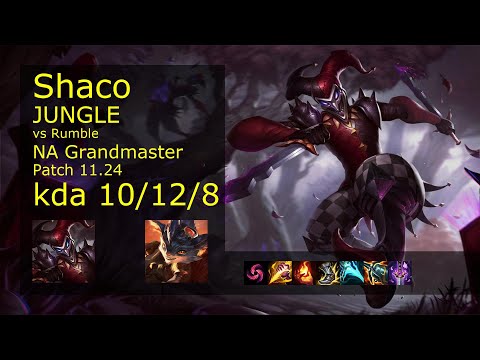Rank 1 NA Shaco: Jungle vs Rumble