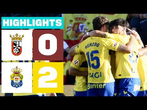 AD CEUTA FC 0 - 2 UD LAS PALMAS | RESUMEN LALIGA HYPERMOTION