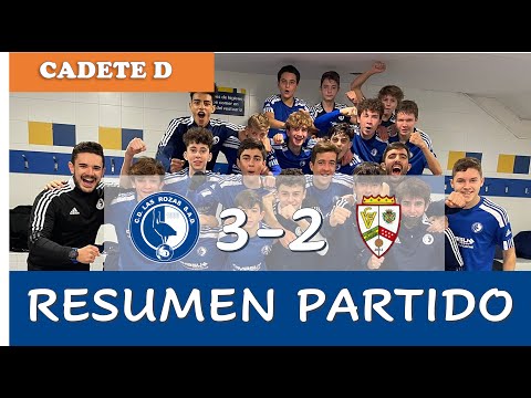 ⚽ Resumen Cantera: CADETE C 3-2 CF VILLALBA B