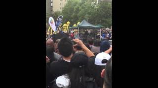 Jessica Sanchez performs Right To Fall. Kalayaan Festival. Union Square San Francisco, CA.