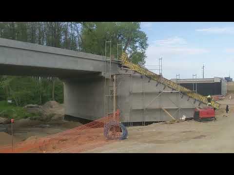 Projektowany wiadukt WD 1 WD 2, obiekt mostowy PZDS2