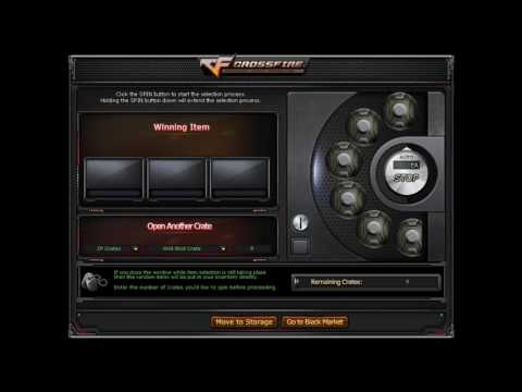 Crossfire NA - wild shot crate open #3 - auto spin 14 crates