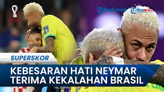 Kebesaran Hati Neymar Terima Kekalahan, Bocorkan Pesan Pribadi Semangati 3 Pemain Timnas Brasil