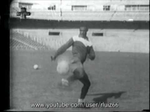 Didi treinando no Estádio Santiago Bernabeu   1959
