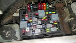 2003 Chevy S10 AC Fuses & Relay, Blower Motor Fuse Location