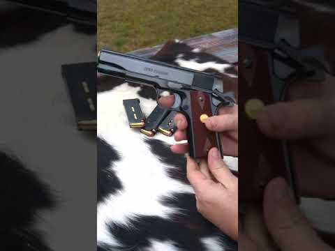 Colt 1911 Competition 45 ACP Gun Review
