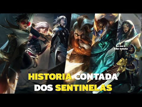 HISTORIA CONTADA DAS SKINS SENTINELAS DA LUZ
