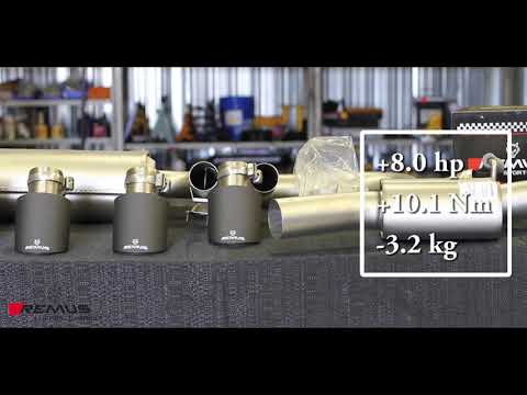 2017 VW GOLF R - REMUS EXHAUST - JRP