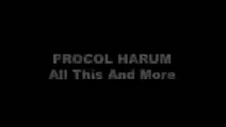 Procol Harum - All This and More (Live 1971)