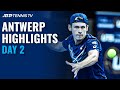 De Minaur beats Gasquet In Thriller; Evans & Andujar Advance | Antwerp 2020 Day 2 Highlights