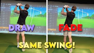 I Learnt To Hit A Draw & Fade Without Changing My Swing