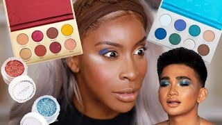 Bretman You Ain’t SLICK! Trying the Bretman Colourpop Collection! | Jackie Aina