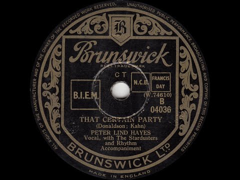 Peter Lind Hayes - That Certain Party