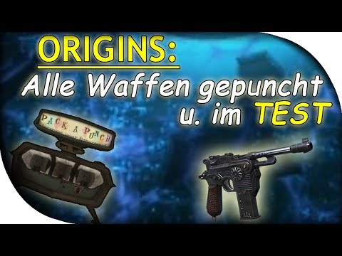 BO2 Zombies: Alle ORIGINS Waffen gepuncht