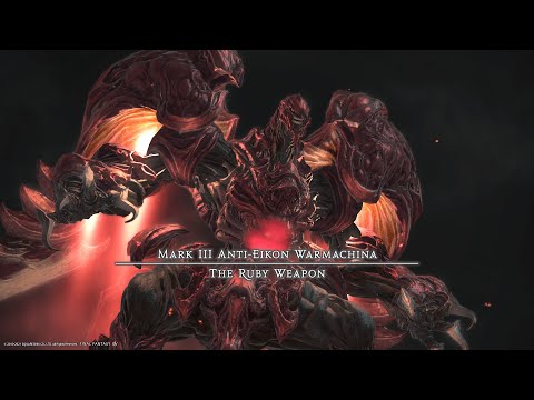 FFXIV - Ruby Weapon EX First Clear [AST PoV]