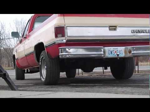 Flowmaster 40 series with Flowtech Headers on a Chevy