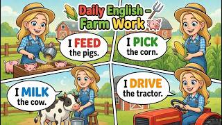 40 Easy Farm Life Sentences in English – Beginners Must Learn! 🌾🚜 #nativeenglish #english