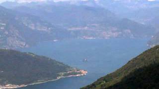 preview picture of video 'Panorama lago d' Iseo da Santa Maria del Giogo , m.s.l.m 1000.mp4'