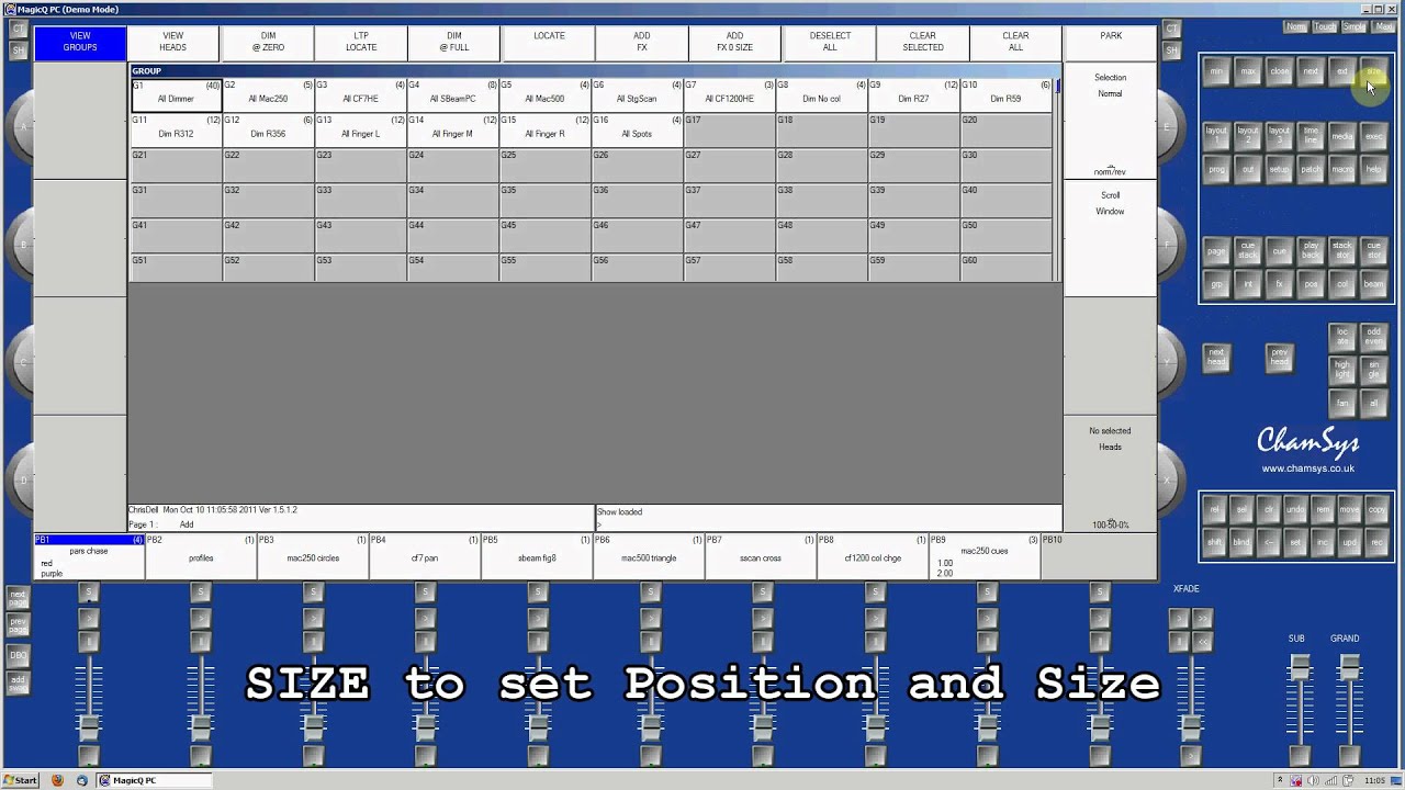 ChamSys MagicQ Tutorial 1 (old)
