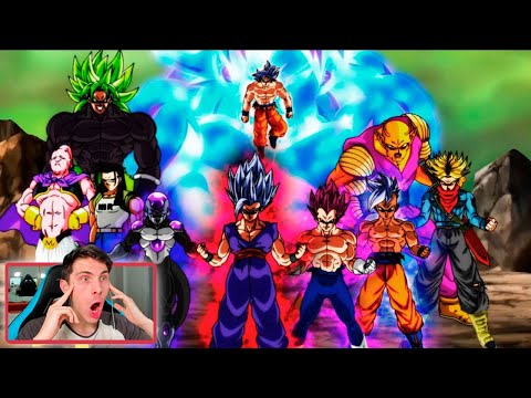 ANIME TOURNAMENT OF POWER BATTLE ROYALE - DRAGON BALL THEKALO REACTION
