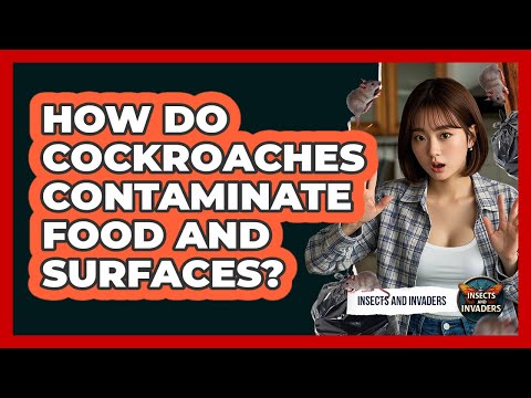 How Do Cockroaches Contaminate Food And Surfaces? - Insects and Invaders