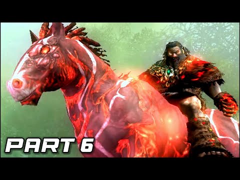 GOD OF WAR 2 REMASTERED WALKTHROUGH GAMEPLAY PART 6 BARBARIAN BOSS FIGHT