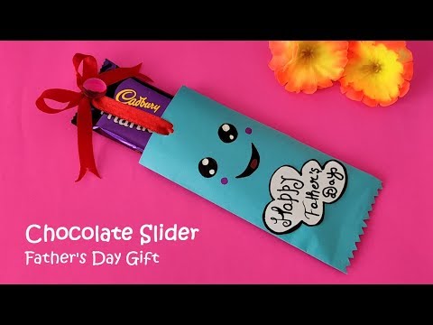 DIY - Chocolate gift slider | Father's Day Gift Idea | Chocolate day gift idea