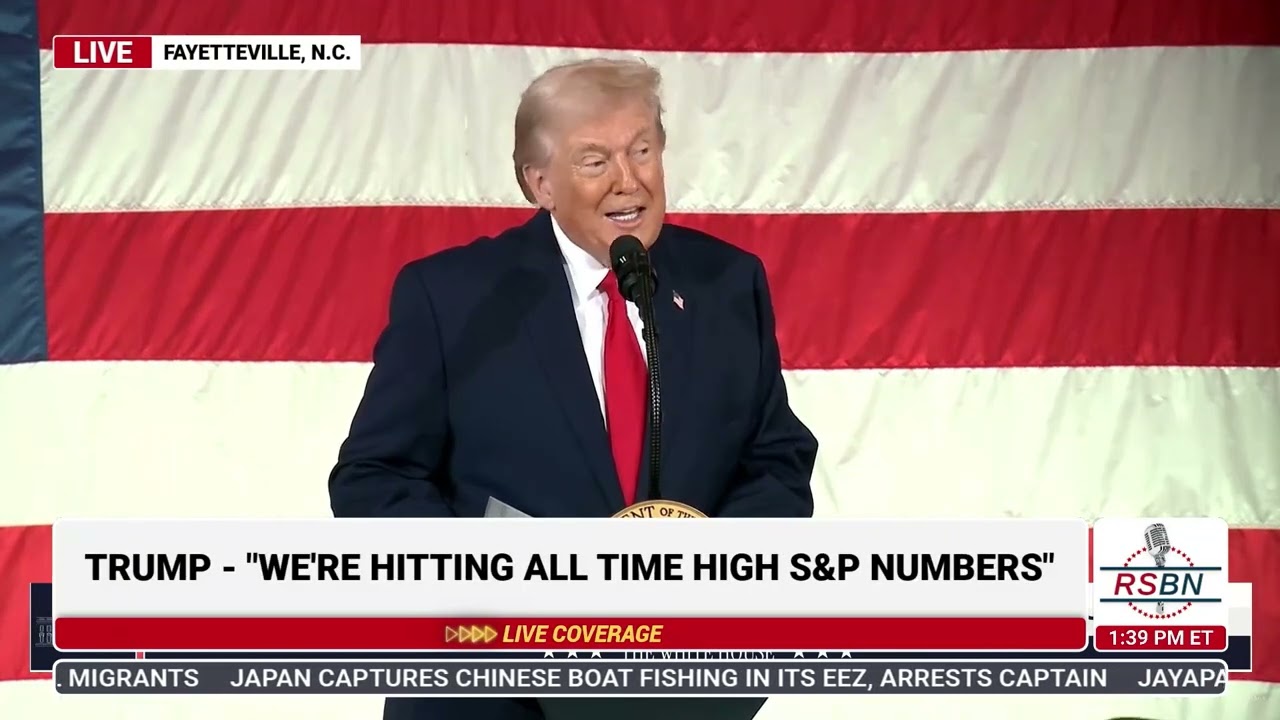 WATCH: President Trump Thanks Military Members and Family While Covering Recent Successes - 02/13/26