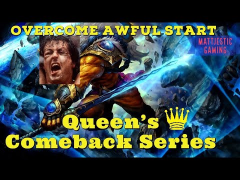OVERCOME AWFUL START Auto Chess Queen Rank Game vs World # 1563 Queen, Comeback Series 1 Video