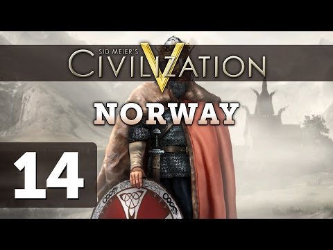 Civilization 5 Deity: Fractal Madness with Norway - Part 14 - Finale