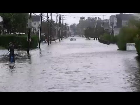 Cleanup underway after powerful nor'easter batters East Coast
