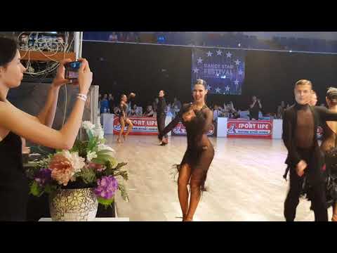 Dance Star Festival 2018 Max Bihus - Angelina Rozgon Samba U21