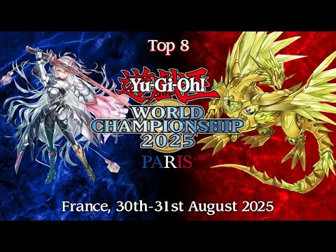 WORLD CHAMPIONSHIP PARIS │ Sky Striker VS Crystron K9 │ Top 8 Yu-Gi-Oh! August 2025
